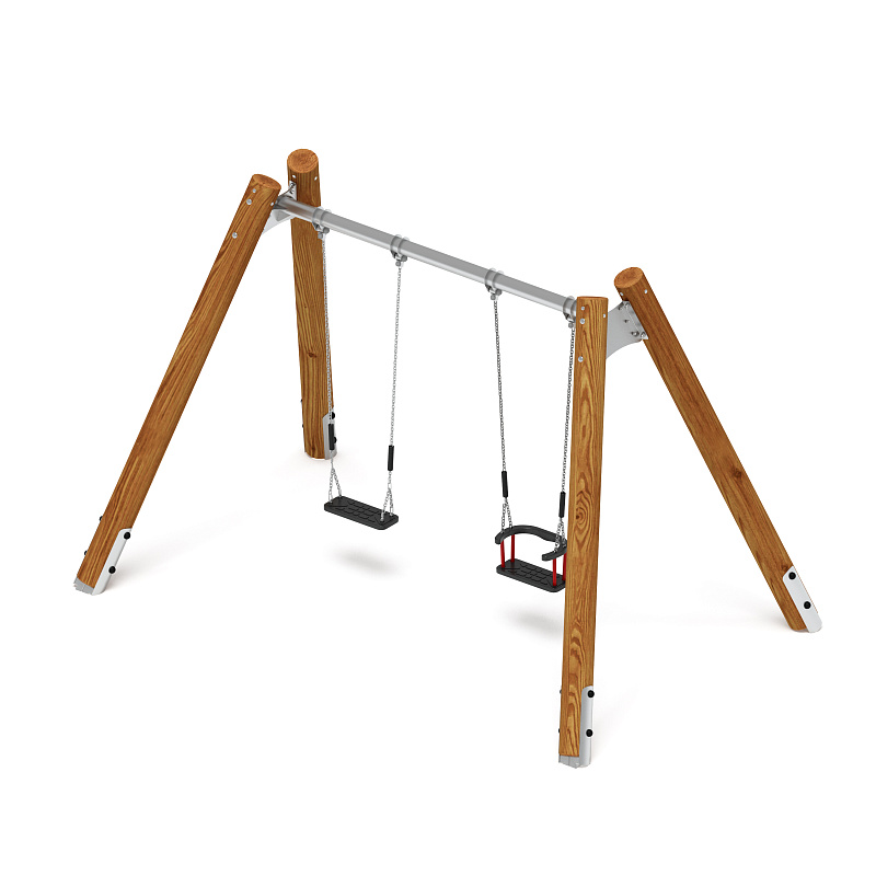 Качели (Лиственница темный) ИО 12.Р.01.03.01-Л.И2.01