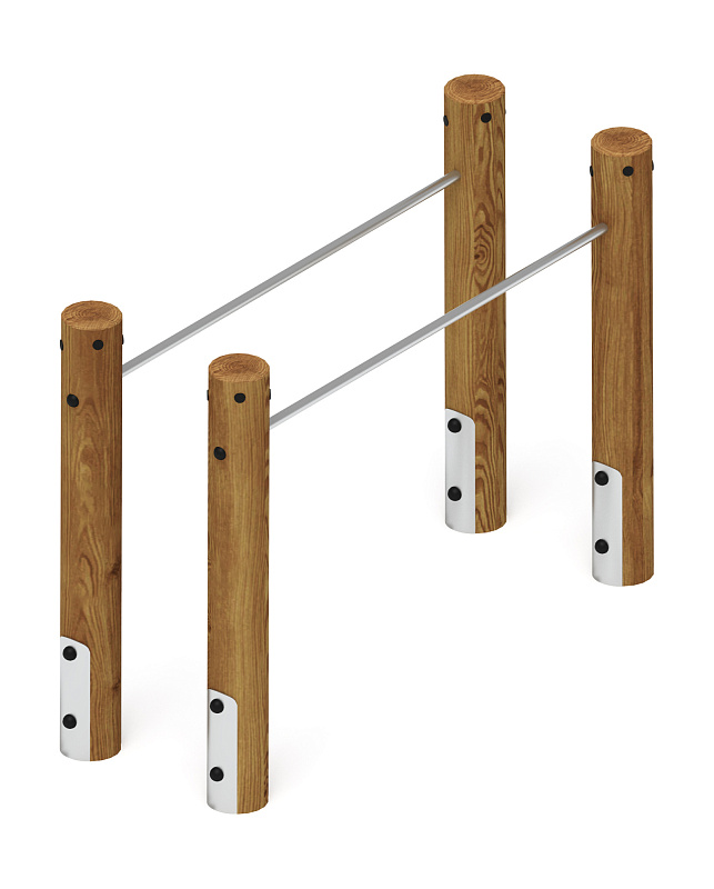 Брусья (лиственница темный) СО 2.50.10-Л.И1.01