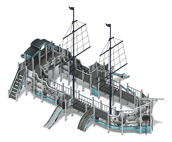 Флагман (Лагуна) - ДИК 2.03.3.03-12.И1 - Игровой комплекс - H=1200 H=1500 H=2000