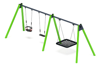 Качели М3 (зеленый) ИО 13.М.06.03.01.01-02.И1