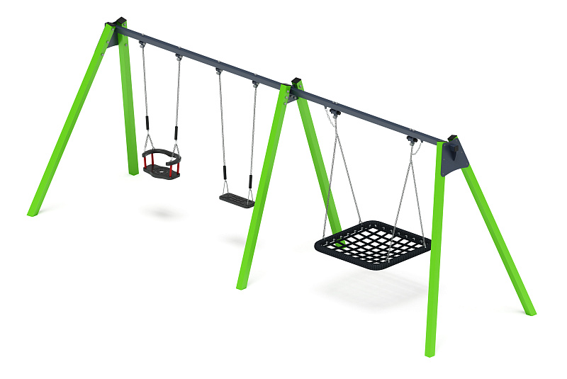 Качели М3 (зеленый) ИО 13.М.06.03.01.01-02.И1