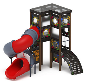 Куб (Тетрис) горка Н 2000 - ДИК 2.23.01-01.01