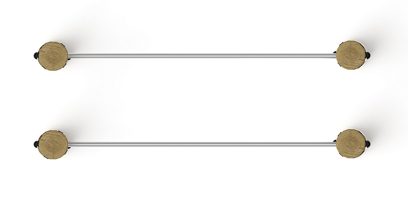 Брусья (лиственница орех) СО 2.50.10-Л.И1.02