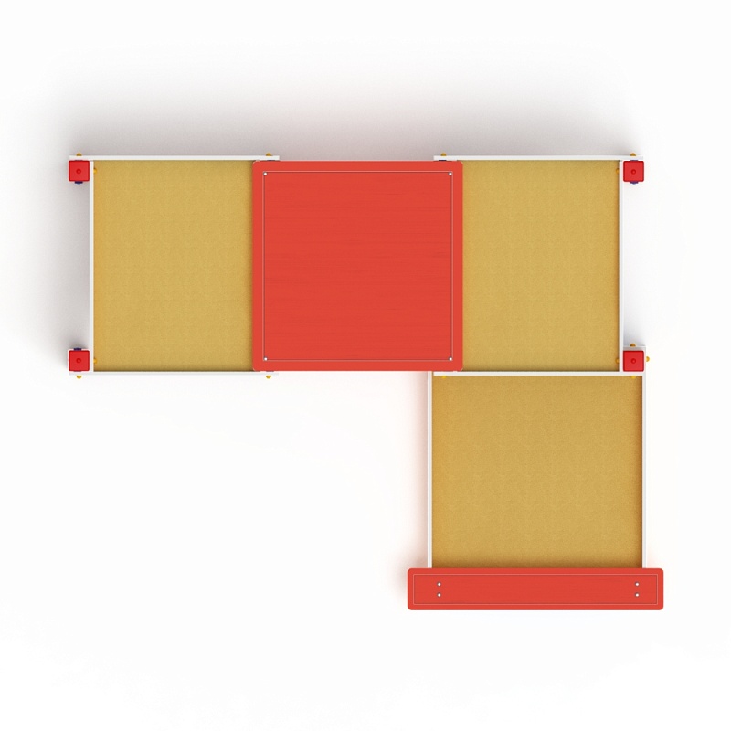 Песочница тройная комбинированная - ДОВ 50.01.06 - Забота