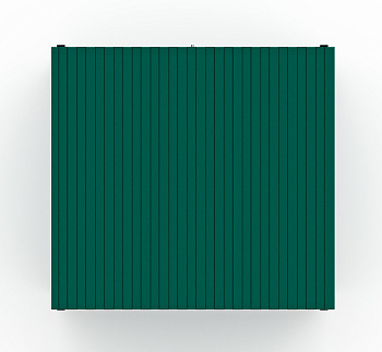 Навес контейнерной площадки для мусора (1 секция) МФ 55.02.02.1-01