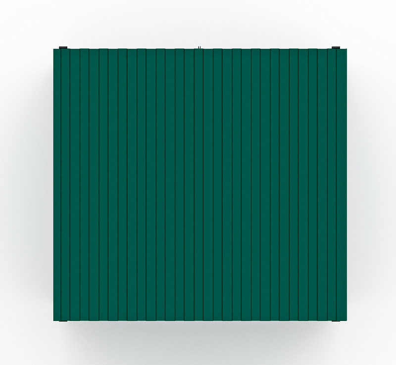 Навес контейнерной площадки для мусора (1 секция) МФ 55.02.02.1-01