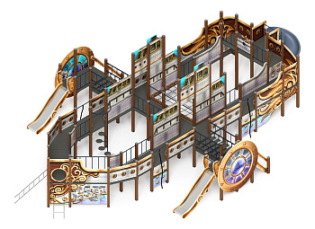 Пароход (Немо)  - ДИК 2.03.3.05-02.И1 - Игровой комплекс H=1200 H=2000