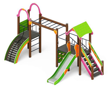 Лукоморье - ДИК 2.25.09-01.С - Игровой комплекс H=1200