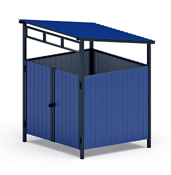 Навес контейнерной площадки для мусора (1 секция) МФ 55.02.02.1-03