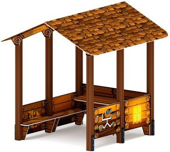 Домик большой 2 (Эко) МФ 10.01.08-02