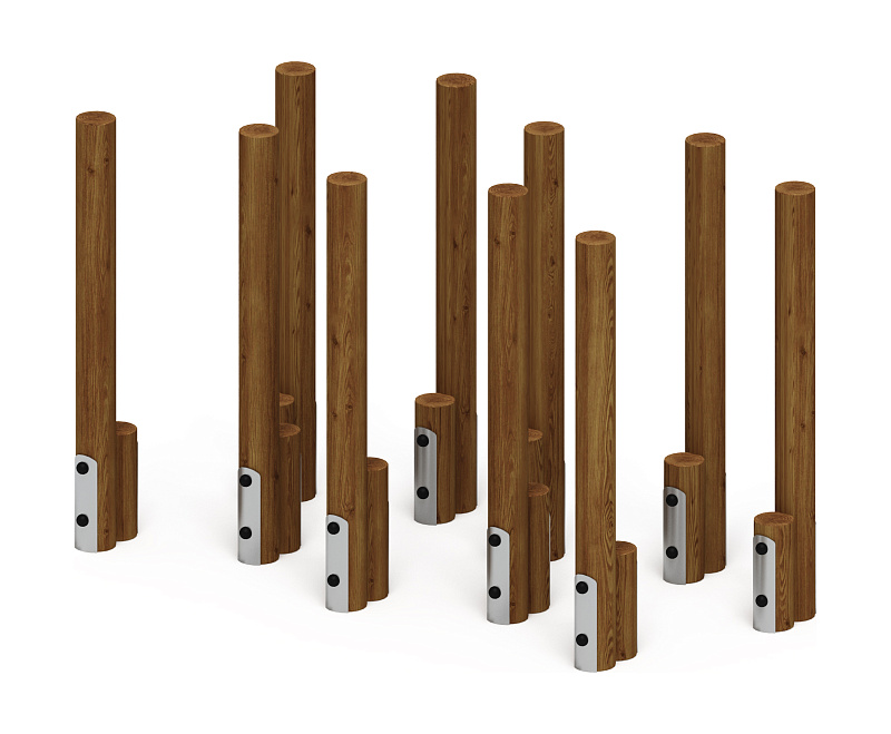 Бум-лабиринт (Лиственница темный) СО 2.55.04-Л.И1.01