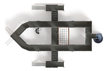 Пароход (Немо)  - ДИК 2.03.3.05-02.И1 - Игровой комплекс H=1200 H=2000