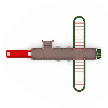 Аэроплан - ДИК 1.03.4.01 - Игровой комплекс H=900