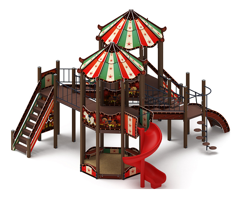 Карнавал (Шапито) - ДИК 2.22.04-01.И1 - Игровой комплекс H=1200 H=2000