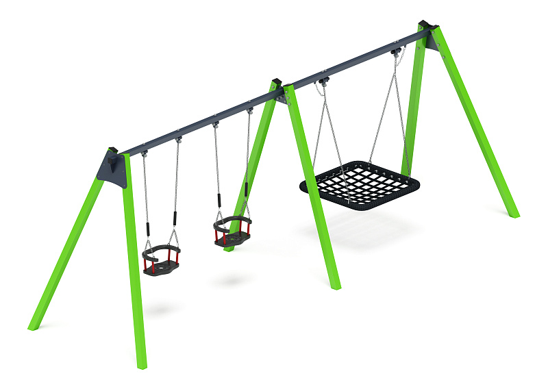 Качели М3 (зеленый) ИО 13.М.06.03.01.01-02.1.И1