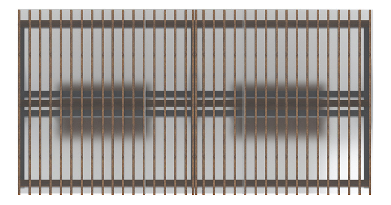 Пергола тент с качелями (наклоная) - МФ 78.03.02-И1 /с поликарбонатом/