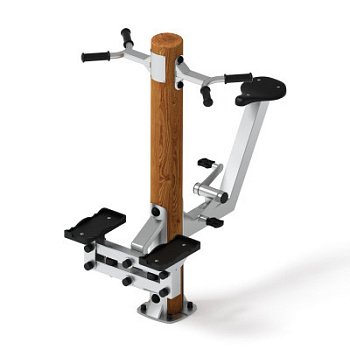 Тренажер степ+вело (лиственница темный) СТ 018-Л.И3.01