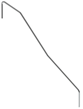 Перила для геопластики PG 2100.1550-01