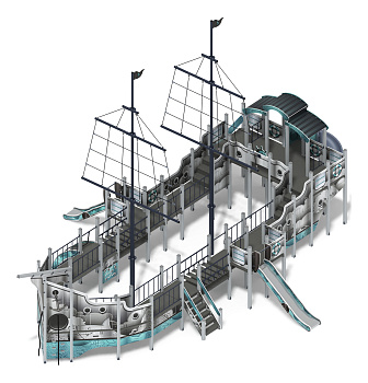 Флагман (Лагуна) - ДИК 2.03.3.03-12.И1 - Игровой комплекс - H=1200 H=1500 H=2000
