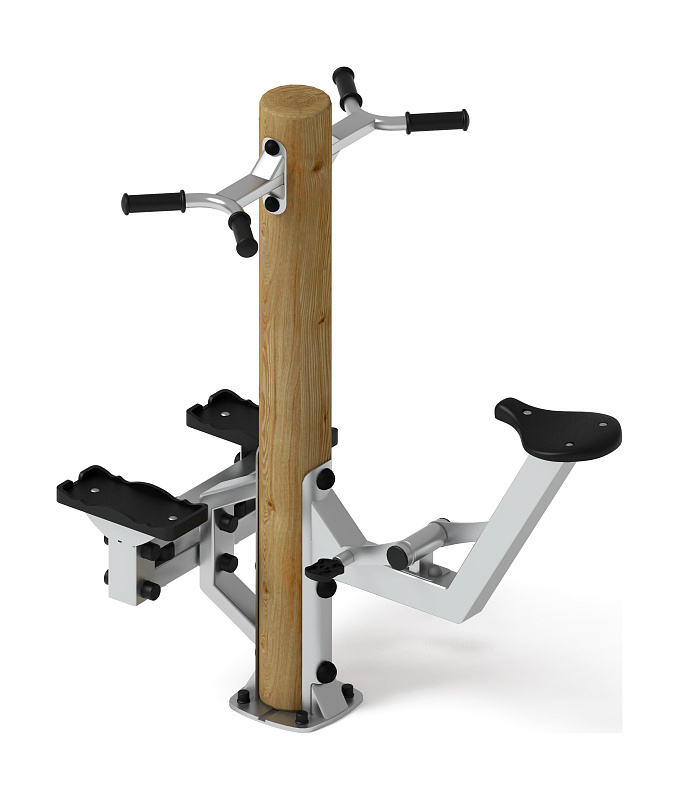 Тренажер степ+вело (лиственница орех) СТ 018-Л.И3.02