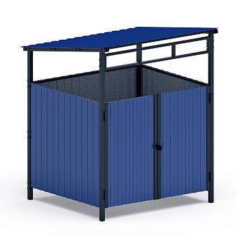 Навес контейнерной площадки для мусора (1 секция) МФ 55.02.02.1-03