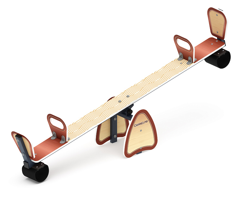 Качалка балансир со спинкой - ИО 21.М.01.01-П.01