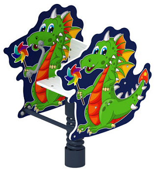 Дракоша - Качалка на пружине - ИО 22.01.09-И1