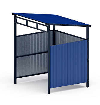 Навес контейнерной площадки для мусора (1 секция) МФ 55.02.03.1-03