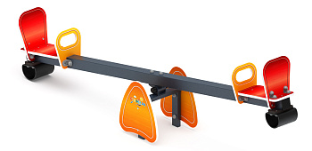 Качалка балансир со спинкой большой - ИО 21.М.01.05-П.01