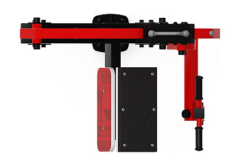 Бицепс стоя (красный) - Уличный тренажер - СТ 035-11.И1