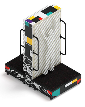 Пинарт 3D скульптор (Горы) - МФ 100.01.01-04