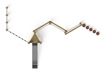 Игровой комплекс (лиственница орех) ДИК 2.24.07-Л.И1.02