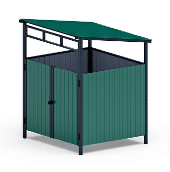 Навес контейнерной площадки для мусора (1 секция) МФ 55.02.02.1-01