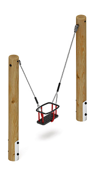 Качели (Лиственница орех) ИО 11.Р.04.01-Л.И1.02