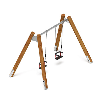 Качели (Лиственница темный ) ИО 12.Р.01.01.01-Л.И2.01