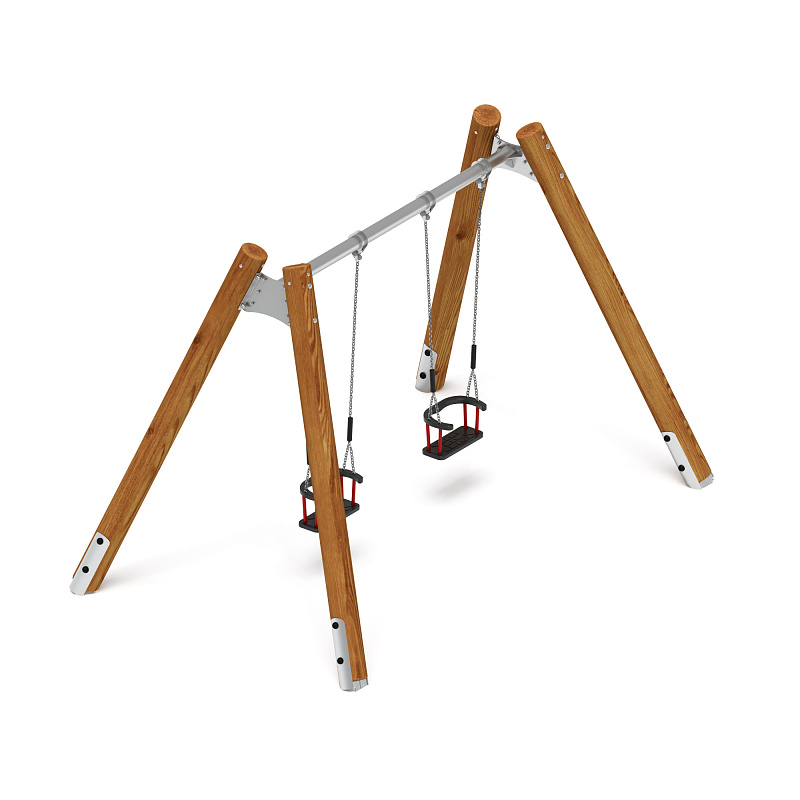 Качели (Лиственница темный ) ИО 12.Р.01.01.01-Л.И2.01