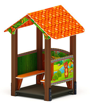 Домик малый 2 (Полянка) МФ 10.01.02-04