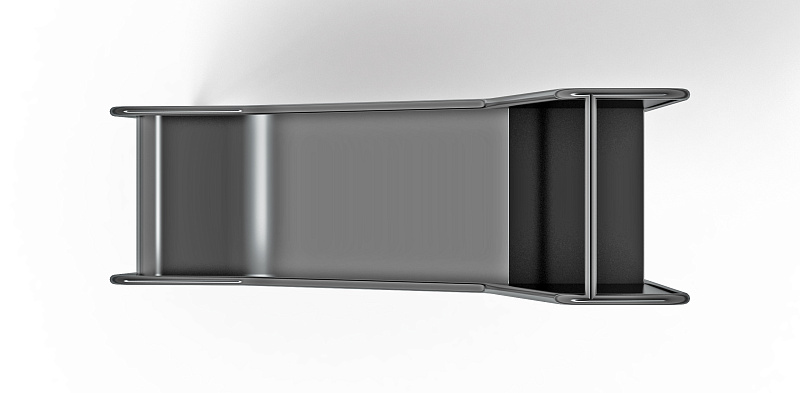 Горка для геопластики из нержавеющей стали 600 SNG 600.470-01