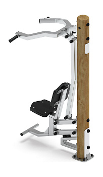 Тренажер тяга верхняя (лиственница орех) СТ 007-Л.И3.02