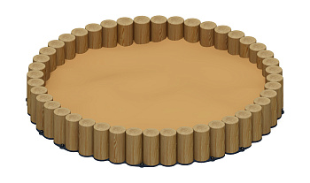 Песочница (Лиственница орех анкера) ИО 5.24.04-Л.И1.02