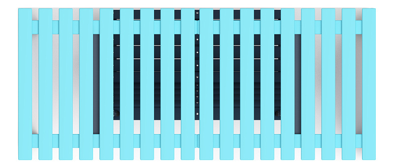 Пергола с качелями (Коты) - МФ 78.06.01-07.И1 /без поликарбоната/