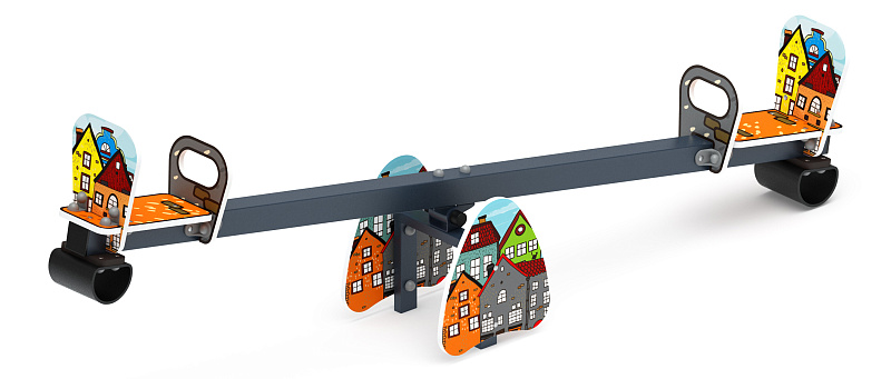 Качалка балансир со спинкой большой (Город) - ИО 21.М.01.05-04.И1