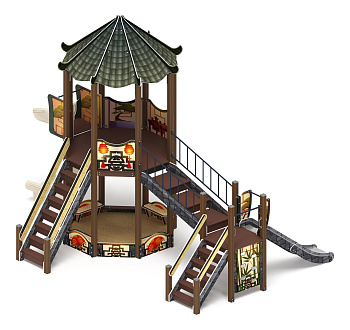 Карнавал (Шанхай) - ДИК 2.22.02-02.И1 - Игровой комплекс H=1200 H=2000