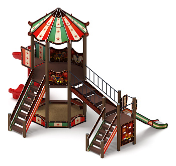 Карнавал (Шапито) - ДИК 2.22.02-01.И1 - Игровой комплекс H=1200 H=2000