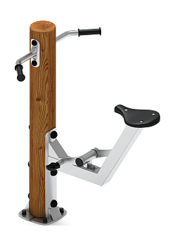 Тренажер вело (лиственница темный) СТ 016-Л.И3.01