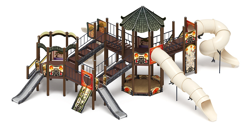 Карнавал (Шанхай) - ДИК 2.22.05-02.И1 - Игровой комплекс H=1200 H=2000