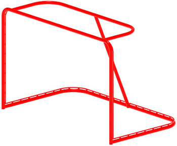 СО 2.60.01-02 Ворота хоккейные (с креплением сетки)